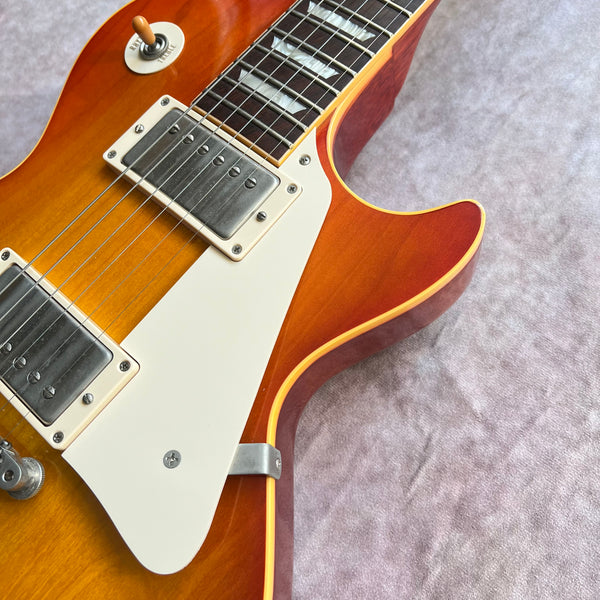 2003 Gibson Custom Shop '58 Les Paul Brazilian Rosewood - Iced Tea - 6