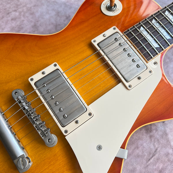 2003 Gibson Custom Shop '58 Les Paul Brazilian Rosewood - Iced Tea - 7