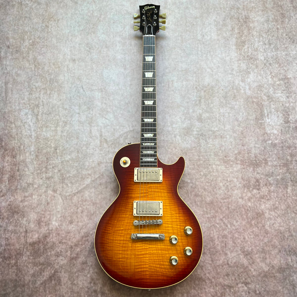 2003 Gibson Custom Shop '60 Les Paul Brazilian Rosewood Music Machine Stinger Series - Faded Tobacco - 2