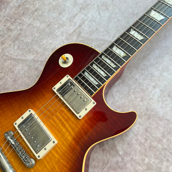 2003 Gibson Custom Shop '60 Les Paul Brazilian Rosewood Music Machine Stinger Series - Faded Tobacco - 6