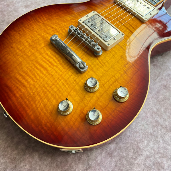 2003 Gibson Custom Shop '60 Les Paul Brazilian Rosewood Music Machine Stinger Series - Faded Tobacco - 8