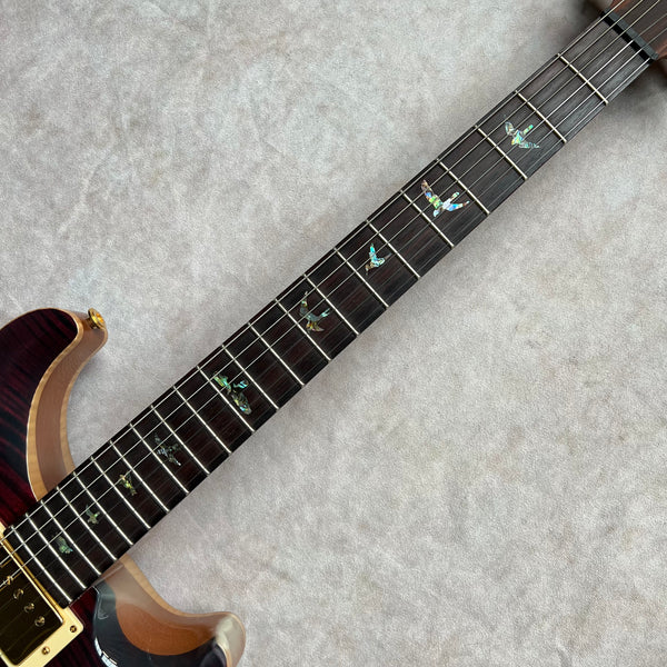 PRS Hollowbody II Piezo Artist Package 2003 - Raspberry - 10