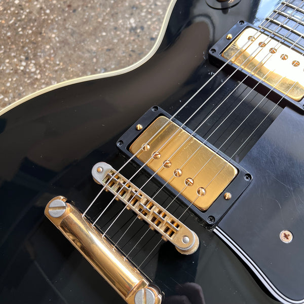 Gibson Custom Shop Les Paul Custom with Bare Knuckle Pickups 2004 - Ebony - 4