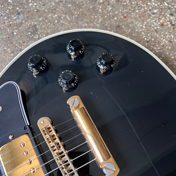 Gibson Custom Shop Les Paul Custom with Bare Knuckle Pickups 2004 - Ebony - 5