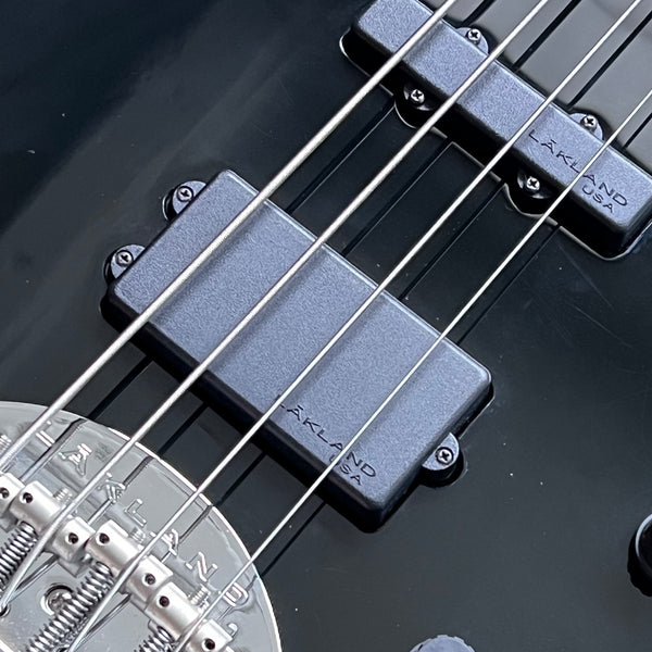 Lakland Skyline Series 44-02 Maple Fretboard 2006 - Black - 7