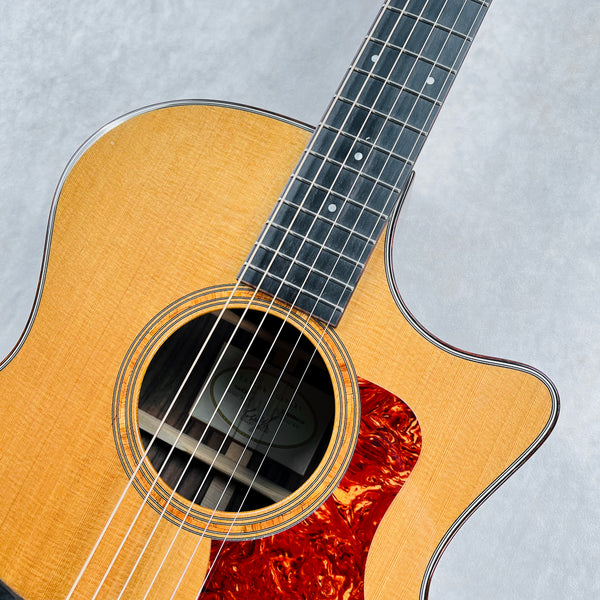 Taylor 714ce Cedar Top Grand Auditorium Acoustic-Electric 2006 - Natural - 3