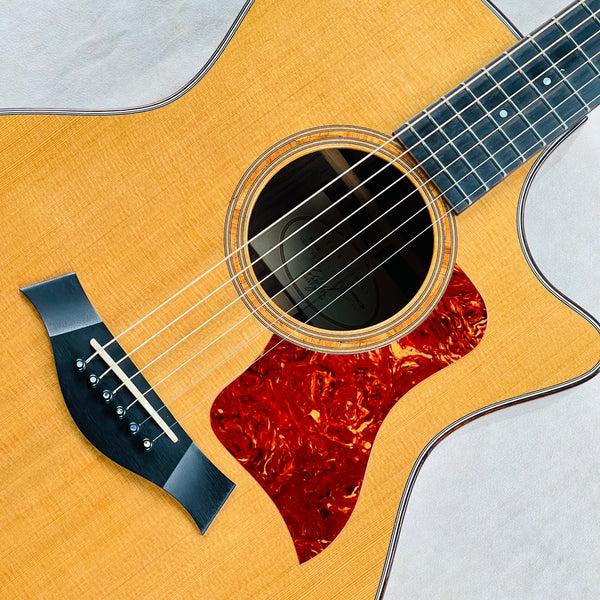 Taylor 714ce Cedar Top Grand Auditorium Acoustic-Electric 2006 - Natural - 7