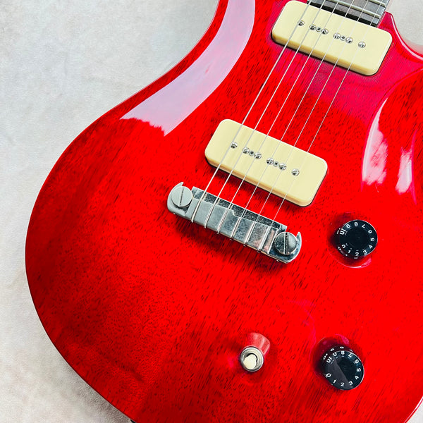 PRS McCarty Korina Soapbar Brazilian Rosewood 2007 - Vintage Cherry - 4