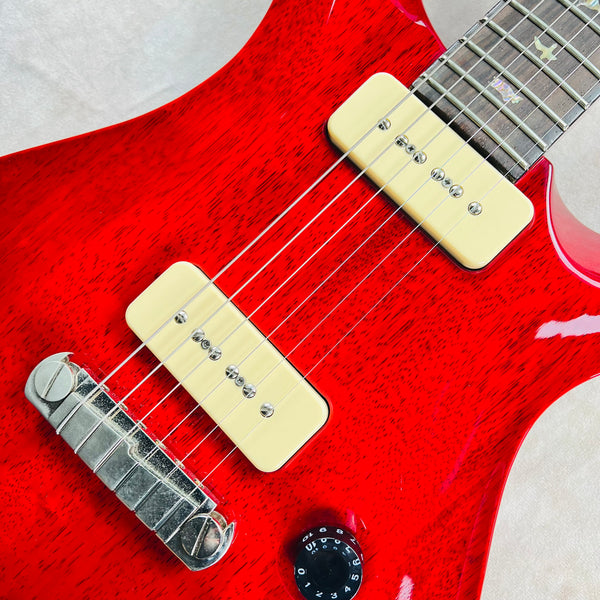 PRS McCarty Korina Soapbar Brazilian Rosewood 2007 - Vintage Cherry - 7