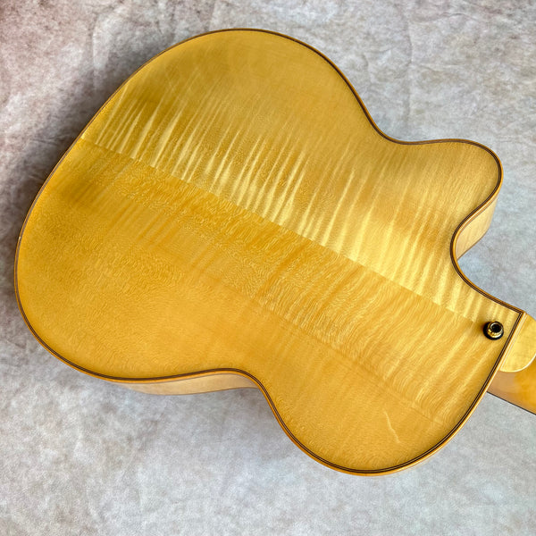Hofner Chancellor Hand Carved Archtop 2008 - Antique Natural - 15