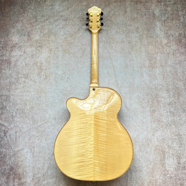 Hofner Chancellor Hand Carved Archtop 2008 - Antique Natural - 16