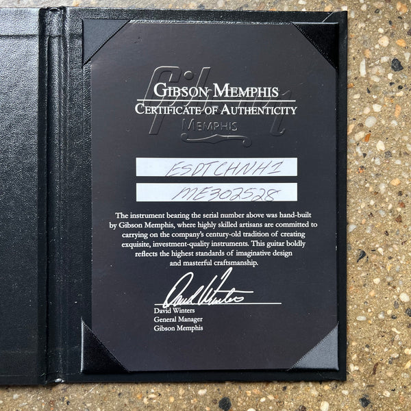 2013 Gibson Memphis ES-335 Dot Figured Semi-Hollow Electric Guitar Cherry - 28