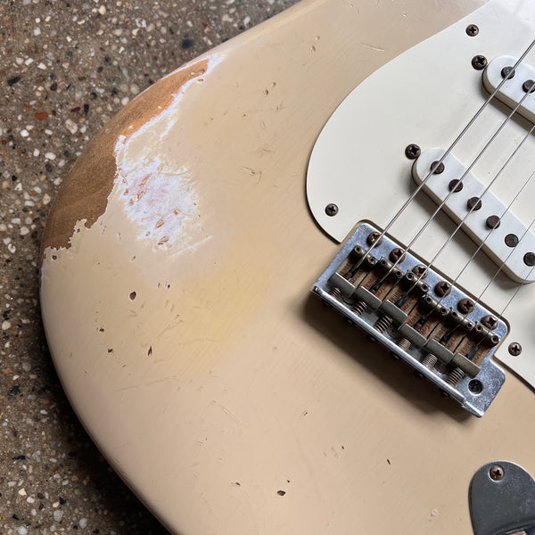 Fender Custom Shop '56 Stratocaster Heavy Relic 2014 - Desert Sand - 4