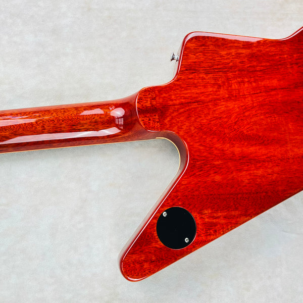 Gibson Custom Shop 1958 Explorer Flame Top 2014 - Iced Tea - 16
