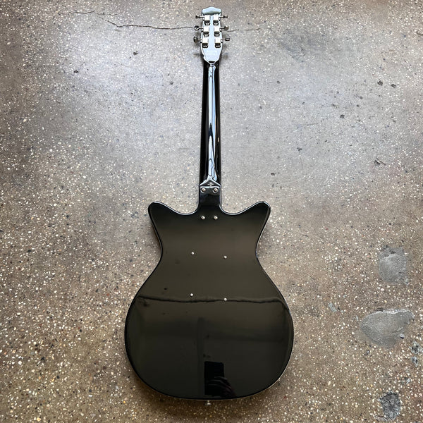 Danelectro 59M NOS Double Cutaway Left Handed 2015 - Black - 11