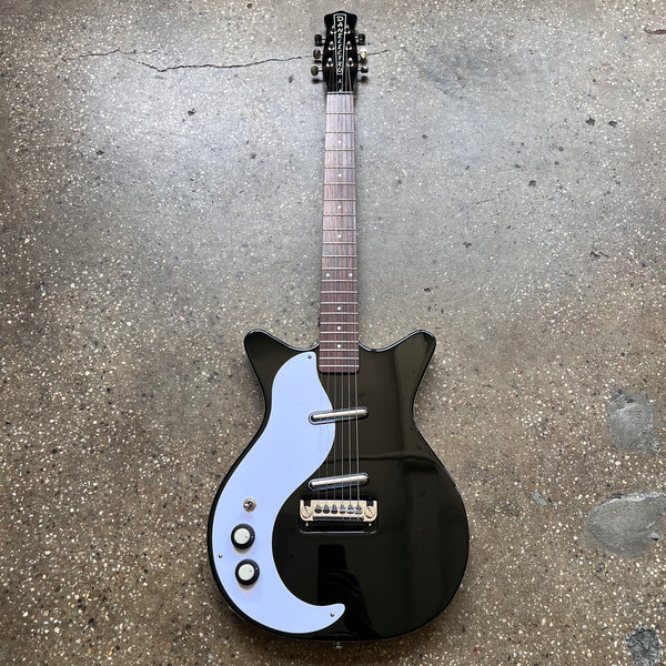 Danelectro 59M NOS Double Cutaway Left Handed 2015 - Black - 2