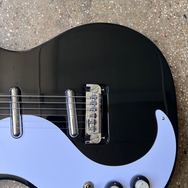 Danelectro 59M NOS Double Cutaway Left Handed 2015 - Black - 6