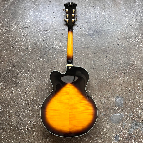 D'Angelico Excel EXL-1 2015 - Sunburst with Hardshell Case - 11