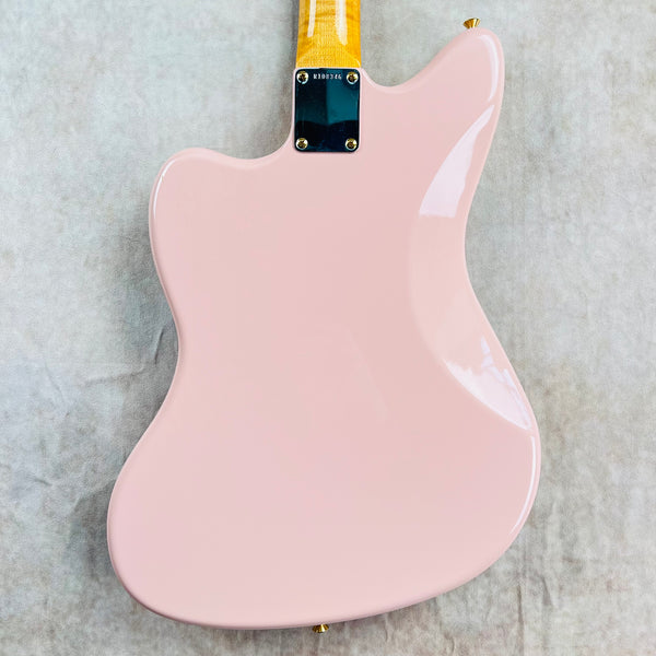 2020 Fender Custom Shop '59 Jazzmaster Wildwood "10" Relic Ready Dealer Select AA Maple Neck Mastery Bridge Shell Pink - 12