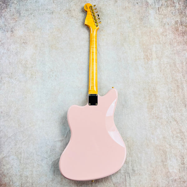 2020 Fender Custom Shop '59 Jazzmaster Wildwood "10" Relic Ready Dealer Select AA Maple Neck Mastery Bridge Shell Pink - 13