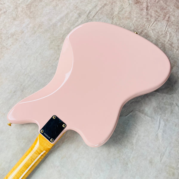 2020 Fender Custom Shop '59 Jazzmaster Wildwood "10" Relic Ready Dealer Select AA Maple Neck Mastery Bridge Shell Pink - 14