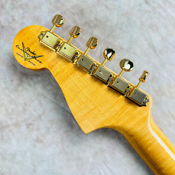 2020 Fender Custom Shop '59 Jazzmaster Wildwood "10" Relic Ready Dealer Select AA Maple Neck Mastery Bridge Shell Pink - 19