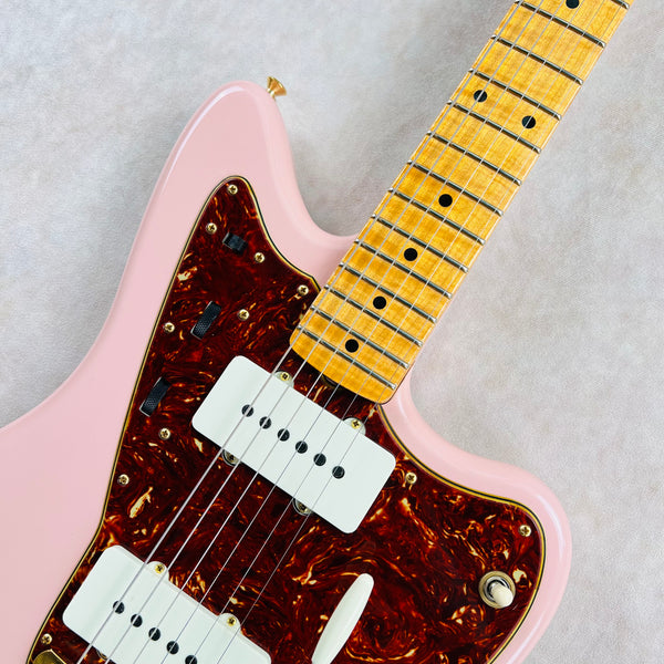 2020 Fender Custom Shop '59 Jazzmaster Wildwood "10" Relic Ready Dealer Select AA Maple Neck Mastery Bridge Shell Pink -