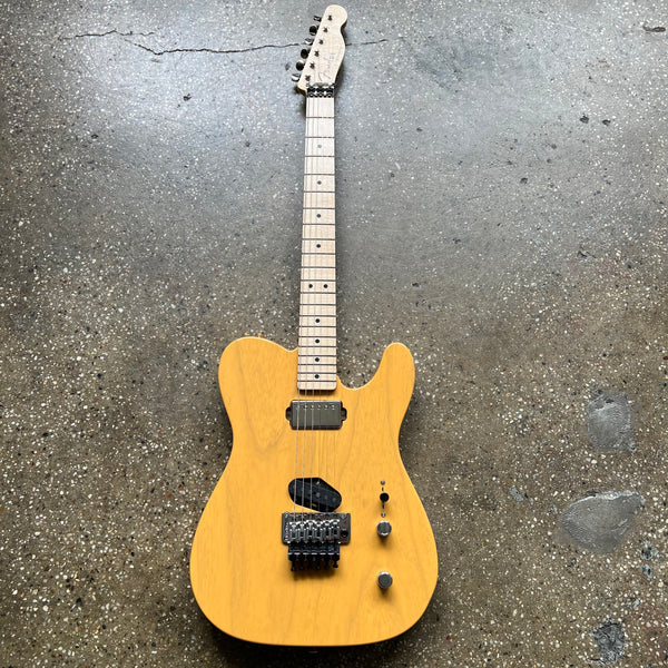Fender Custom Shop Telecaster HS Floyd Rose Maple Neck NOS 2021 - Butterscotch Blonde - 2