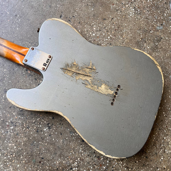Fender Custom Shop '51 Telecaster HS Heavy Relic 2021 - Faded Pewter - 14