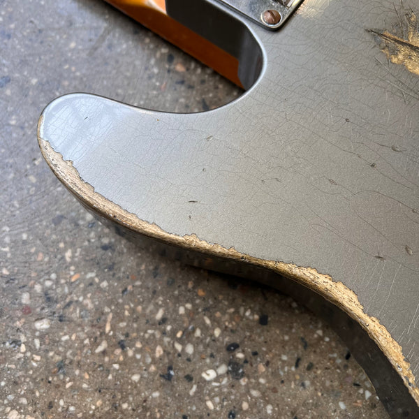 Fender Custom Shop '51 Telecaster HS Heavy Relic 2021 - Faded Pewter - 17