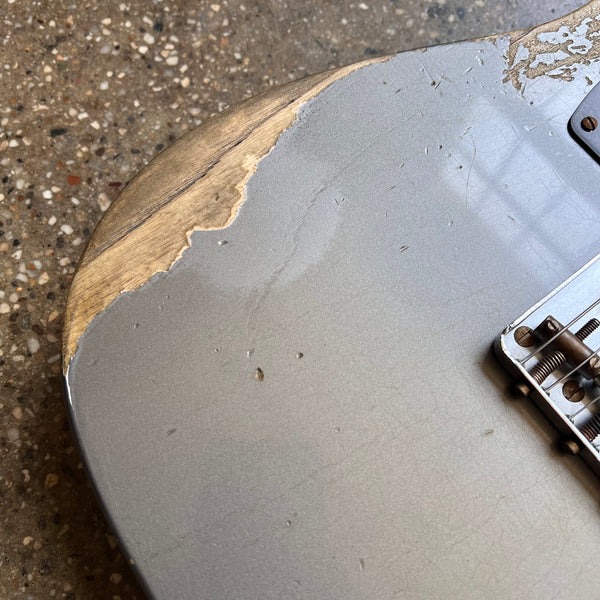 Fender Custom Shop '51 Telecaster HS Heavy Relic 2021 - Faded Pewter - 5