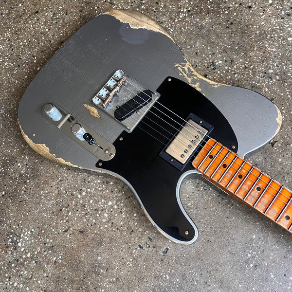 Fender Custom Shop '51 Telecaster HS Heavy Relic 2021 - Faded Pewter - 8