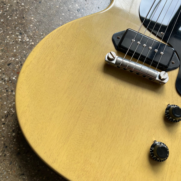 Gibson Custom Shop '58 Les Paul Junior Double Cutaway VOS 2021 - TV Yellow - 4