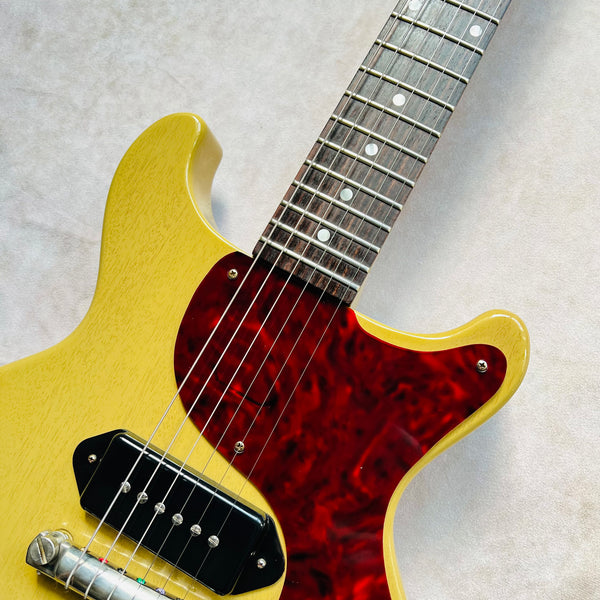 Gibson Custom Shop '58 Les Paul Junior Double Cutaway VOS 2021 - TV Yellow - 3