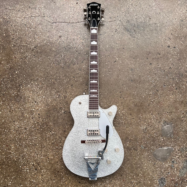 Gretsch G6129T-89 Vintage Select '89 Sparkle Jet with Bigsby 2021 - Silver Sparkle - 2