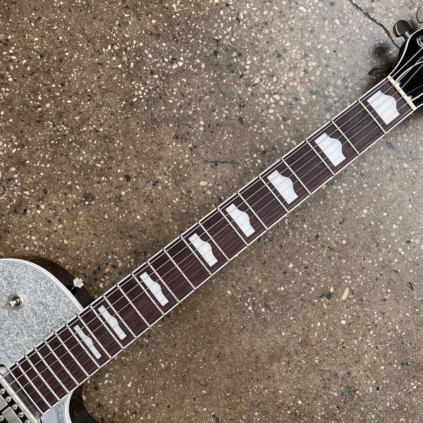 Gretsch G6129T-89 Vintage Select '89 Sparkle Jet with Bigsby 2021 - Silver Sparkle - 8