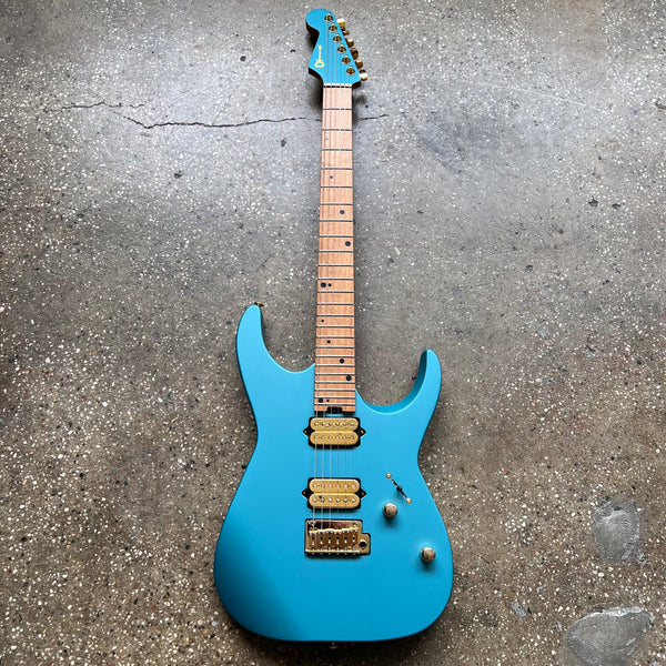 Charvel Angel Vivaldi Signature Pro-Mod DK24-6 Nova 2022 - Lucerne Aqua Firemist - 2