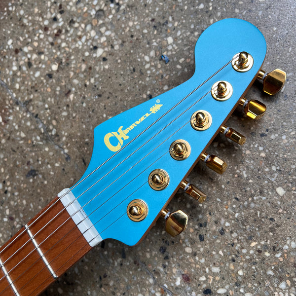 Charvel Angel Vivaldi Signature Pro-Mod DK24-6 Nova 2022 - Lucerne Aqua Firemist - 9