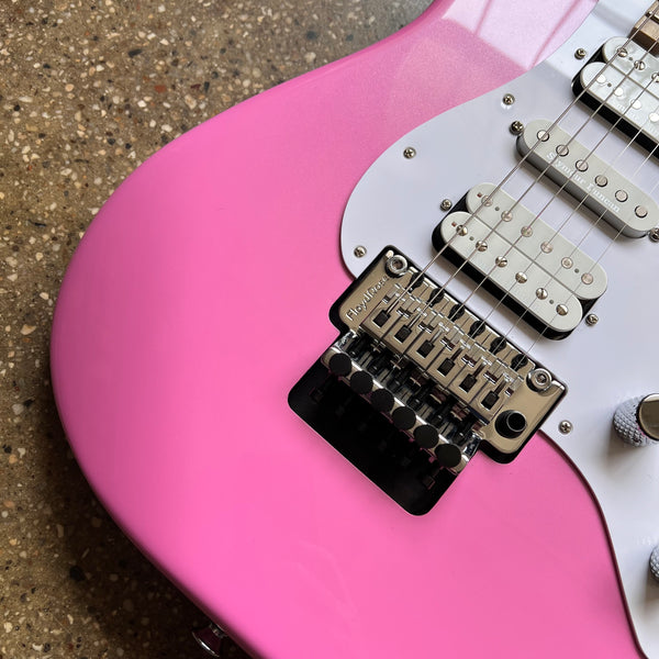 Charvel Pro-Mod So-Cal Style 1 HSH Floyd Rose Maple Fretboard 2022 - Platinum Pink - 4
