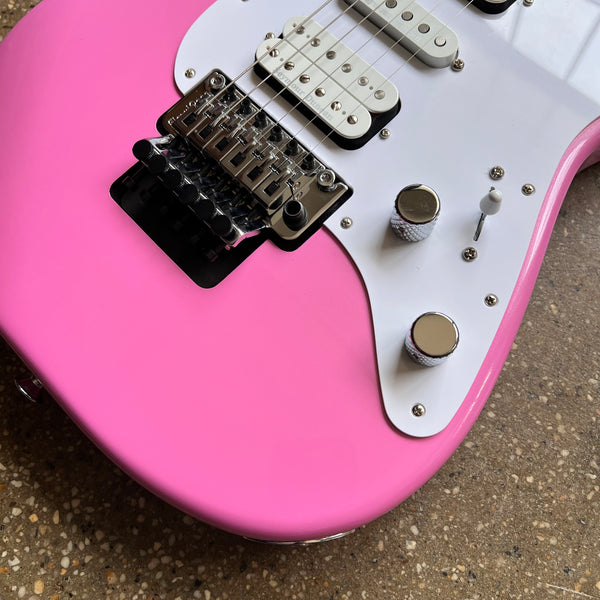 Charvel Pro-Mod So-Cal Style 1 HSH Floyd Rose Maple Fretboard 2022 - Platinum Pink - 5