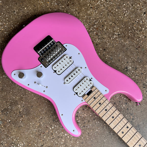 Charvel Pro-Mod So-Cal Style 1 HSH Floyd Rose Maple Fretboard 2022 - Platinum Pink - 7