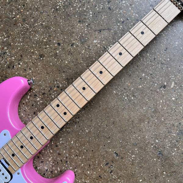 Charvel Pro-Mod So-Cal Style 1 HSH Floyd Rose Maple Fretboard 2022 - Platinum Pink - 9
