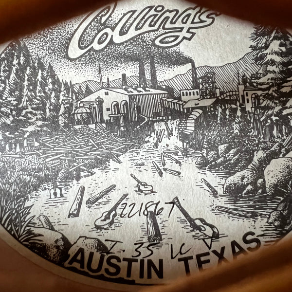 Collings I-35 LC Vintage 2022 - Aged Blonde - 8