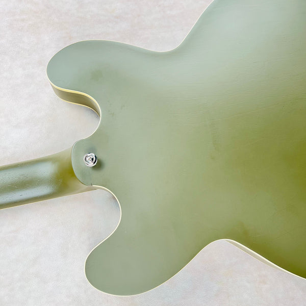 Epiphone Casino Worn Hollowbody with Case 2022 - Worn Olive Drab - 14