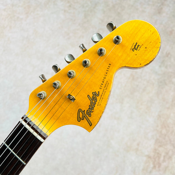 Fender Custom Shop 1967 Stratocaster Heavy Relic 2022 - Aged Black - 10