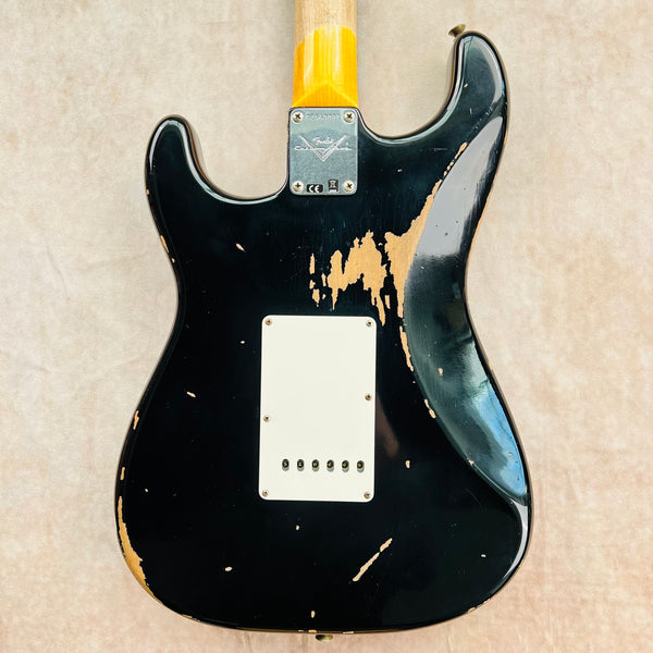 Fender Custom Shop 1967 Stratocaster Heavy Relic 2022 - Aged Black - 11