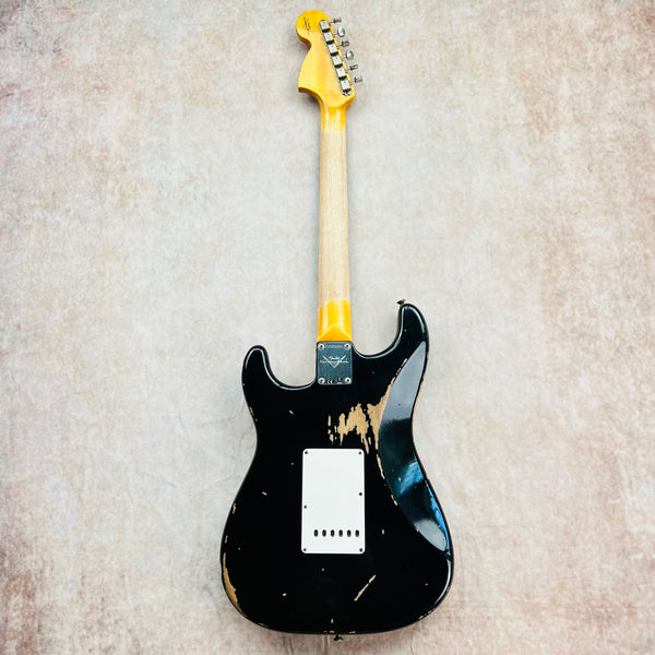 Fender Custom Shop 1967 Stratocaster Heavy Relic 2022 - Aged Black - 12