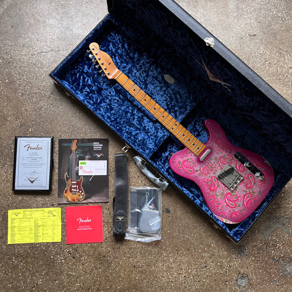 Fender Custom Shop '68 Telecaster Relic Limited Edition 2022 - Pink Paisley - 19