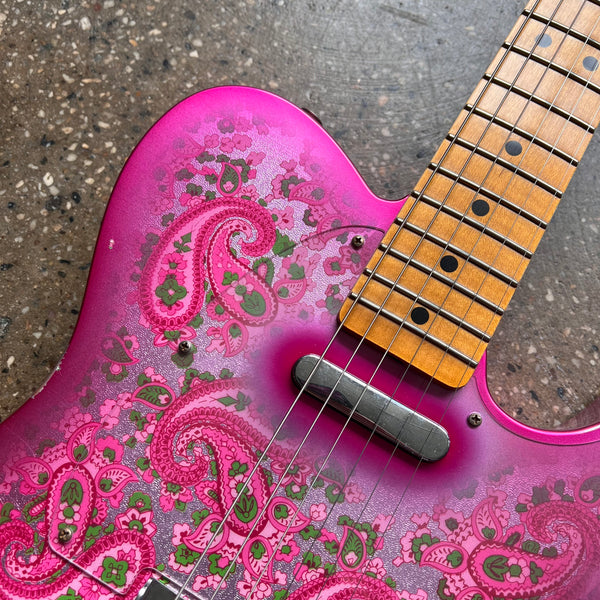 Fender Custom Shop '68 Telecaster Relic Limited Edition 2022 - Pink Paisley - 3