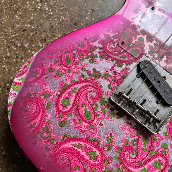 Fender Custom Shop '68 Telecaster Relic Limited Edition 2022 - Pink Paisley - 4